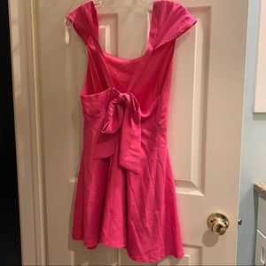 Women's impressions online boutique pink low back with bow size k